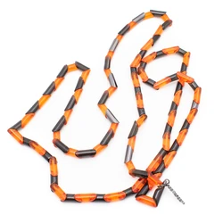 Γυναικείο Κολιέ Folli Follie Nl1B029Wob (80cm) Resin Orange