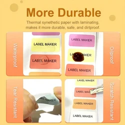 Εκτυπωτής Ετικετών Netum Bluetooth Mini Label Thermal White