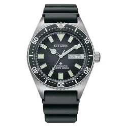 Ανδρικό Ρολόι Citizen Ny0120-01E (41mm) Καουτσούκ Λουράκι Μαύρο