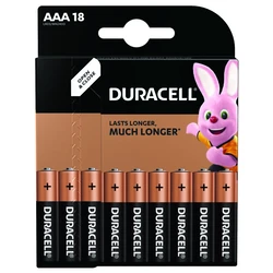 Μπαταρία Αλκαλική DURACELL AAA/LR03 18pcs