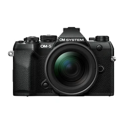 Φωτογραφική Μηχανή Olympus OM-5 II 1245 Kit Black, M.Zuiko Digital 12-45mm F4 PRO lens Black,BLS-50