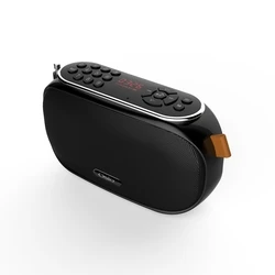 Osio OPR-3025 Φορητό Ψηφιακό Ραδιόφωνο Επαναφορτιζόμενο BT/FM με USB/TF/AUX (Μαύρο)