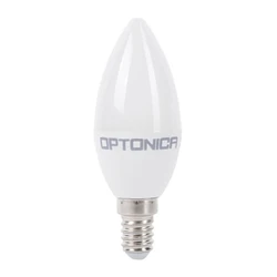 Λάμπα Optonica LED C37 1425 5.5W 6000K E14 450lm