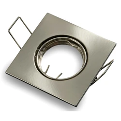 Πλαίσιο Σποτ Optonica Μεταλλικό για Mr16 5074, Χωνευτό, 82X82X25mm, 2τμχ