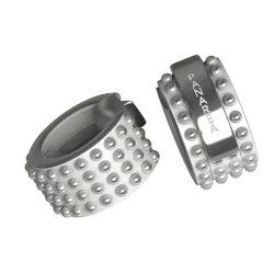 Γυναικεία Σκουλαρίκια Panarea Os4Pl (2 cm) από Ασήμι Silver