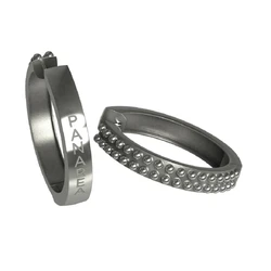 Γυναικεία Σκουλαρίκια Panarea Os6Ox (3 cm) από Ασήμι Steel