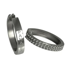 Γυναικεία Σκουλαρίκια Panarea Os6Pl (3 cm) από Ασήμι Silver