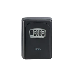 Κλειδοθήκη Μαύρη Από Αλουμίνιο Με Συνδυασμό 4 Ψηφίων Οsio OSB-3680-BL 