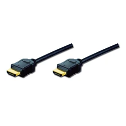 Καλώδιο HDMI Assmann Electronic AK-330107-100-S 10 m Type A (Standard) USB Black