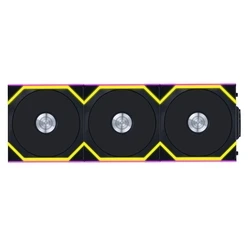 Case Fan Lian Li UNIFAN SL Wireless 120 -3PCS Black (Triple pack include Controller) 