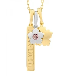 Γυναικείο Κολιέ Secrecy P7154Cdawwc93 (42cm) από Ασήμι Golden