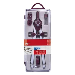 Σετ Διαβήτη Mp Pa125 4τμχ Μεταλλικός