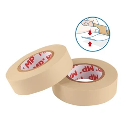Mp Κολλητική Ταινία Διπλής Όψεως Pa512-02, 19mm, 15m, Μπεζ, 2τμχ