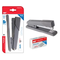 Συρραπτικό Με Mp Ανταλλακτικά Pa642-01 24-8/24-6/26-6 25 Φύλλα Μαύρο