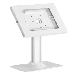 Βάση Tablet Brateck επιτραπέζια PAD34-03, αντικλεπτική, 9.7-11", λευκή