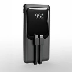 Energenie Power Bank 10000mAh 20W με USB-A & USB-C Μαύρο