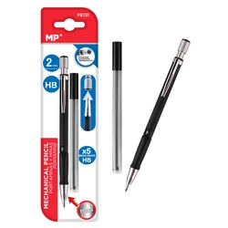 Mηχανικό Μολύβι Mp Pe131 Hb 5x Ανταλλακτικά 2mm