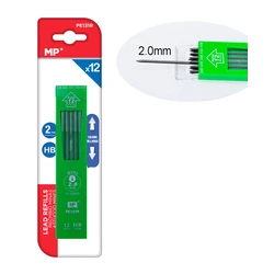 Ανταλλακτικές Μύτες Mp Για Μηχανικό Μολύβι Pe131r Ηβ 2mm 12τμχ