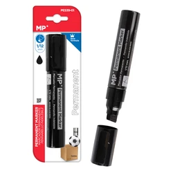 Ανεξίτηλος Μαρκαδόρος Mp Pe539-01 1/12mm Μαύρος