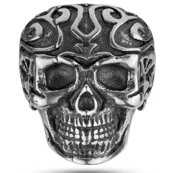 Ανδρικό Δαχτυλίδι Police Peagf2120203 (26) από Ατσάλι Grey