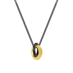 Ανδρικό Κολιέ Police Peagn0001804 (50cm) από Ατσάλι Black