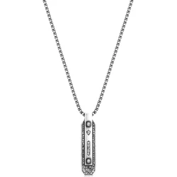 Ανδρικό Κολιέ Police Pejgn2008531 (500+200Mm) από Ατσάλι Grey