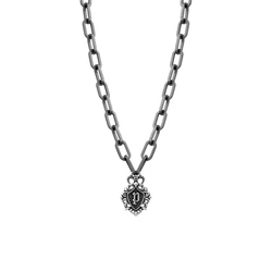 Ανδρικό Κολιέ Police Pejgn2112701 (50+20cm) από Ατσάλι Grey