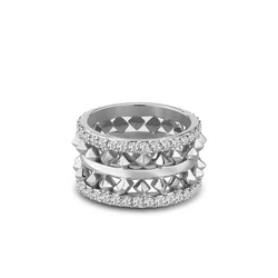 Γυναικείο Δαχτυλίδι Police Pejlf2010643 από Ατσάλι Grey