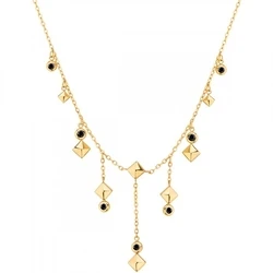 Γυναικείο Κολιέ Police Pejln2010441 (50cm) από Ατσάλι Golden