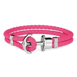 Βραχιόλι Unisex Paul Hewitt Ph-Ph-L-S-P-L (17-18cm) Δερμάτινο Pink
