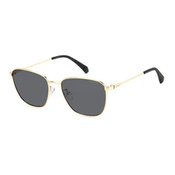 Polaroid Sunglasses PLD4159GSXJ5G – Metal Golden Frame, Grey Polarized Lenses, 56/17/145 mm, Category 3 UV400