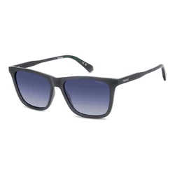 Polaroid Men's Sunglasses PLD4190/S KB7 - Grey Acetate Frame, Blue Gradient Lenses (56/16/145)
