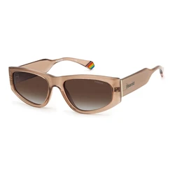 Polaroid Unisex Γυαλιά Ηλίου PLD6169/S 10A/LA — Μπεζ Σκελετός, Καφέ Polarized Φακοί, 55/18/140