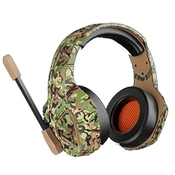 Gaming Headset Meetion BTH014 2.4G Bluetooth Κίτρινο