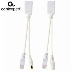 PoE Adapter Cablexpert UTP PASSIVE PoE Adapter KIT, 0.15M WHITE