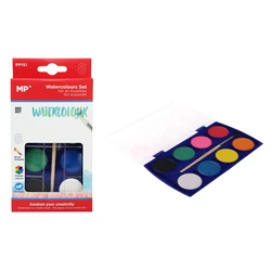 MP σετ νερομπογιές PP151 8 χρώματα