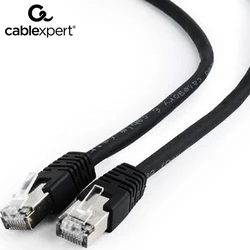 Καλώδιο Δικτύου Cablexpert FTP CAT6 Black SHIELDED 2M