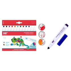 Σετ Χρωματιστών Mp Μαρκαδόρων Σειράς Cameleon Pp875 12τμχ