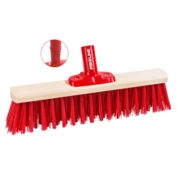 Ξύλινη Σκούπα Proline 14300 με Συνθετική Τρίχα 8Cm, Click System, 30cm