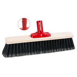 Ξύλινη Σκούπα Proline 14303 με Συνθετική Τρίχα 8Cm, Click System, 30cm