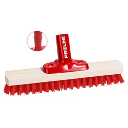 Ξύλινη Σκούπα Proline 14306 με Συνθετική Τρίχα 3Cm, Click System, 30cm