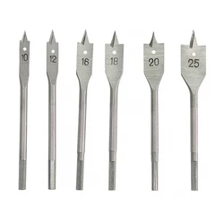 Mega Σετ Τρυπάνια Ξύλου Φτερού 26406, 10-25mm, 6τμχ