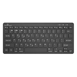 Πληκτρολόγιο Ασύρματο Powertech PT-1153, 2.4GHz & Bluetooth, μαύρο