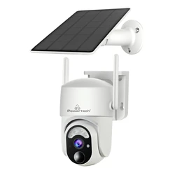 Ηλιακή Κάμερα Powertech Smart PT-1177, 4Mp, WiFi, Sd, Ptz, Ip65