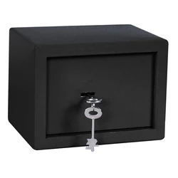 Χρηματοκιβώτιο Powertech Ασφαλείας PT-1195 με Κλειδί, 23X17X17Cm