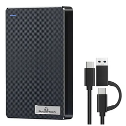 Θήκη για Σκληρό Δίσκο 2.5" Powertech για SATA HDD/SSD PT-1232, 5Gbps, Μαύρη