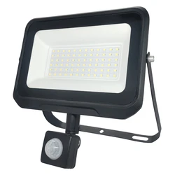 Προβολέας LED Powertech Pt-1263, Με Αισθητήρα Κίνησης, 50W, 4000K, Ip65