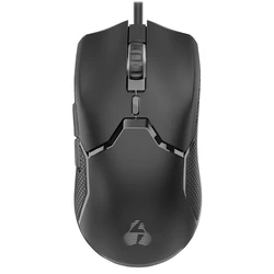 Ποντίκι Ενσύρματο Powertech Pt-1289, Οπτικό, Έως 1600Dpi, Μαύρο