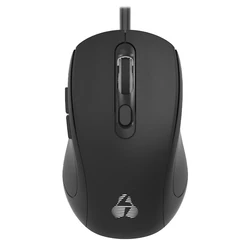 Ποντίκι Ενσύρματο Powertech Pt-1290, Οπτικό, Έως 1600Dpi, Μαύρο