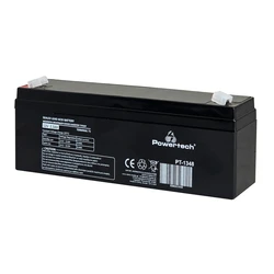 Μπαταρία Μολύβδου Powertech PT-1348, 12V 2.3Ah, T1